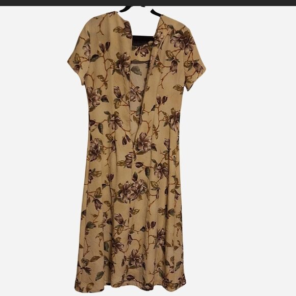 Miss Dorby vintage floral maxi dress size 8 - Picture 2 of 7